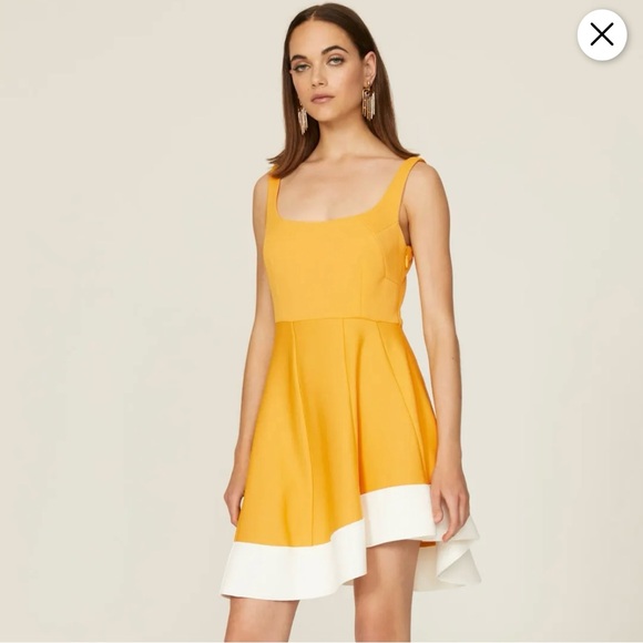 Esteban Cortazar Dresses & Skirts - Esteban Cortazar Collective Yellow Flamenco Dress X Rent the Runway Sz 4